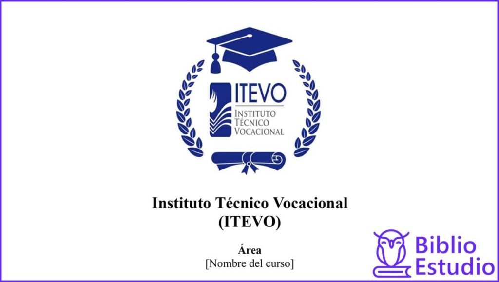 hoja de presentacion itevo