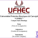 hoja de presentacion ufhec vacia
