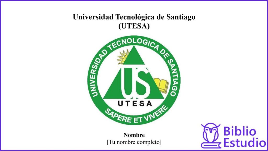 descargar hoja de presentación de utesa gratis
